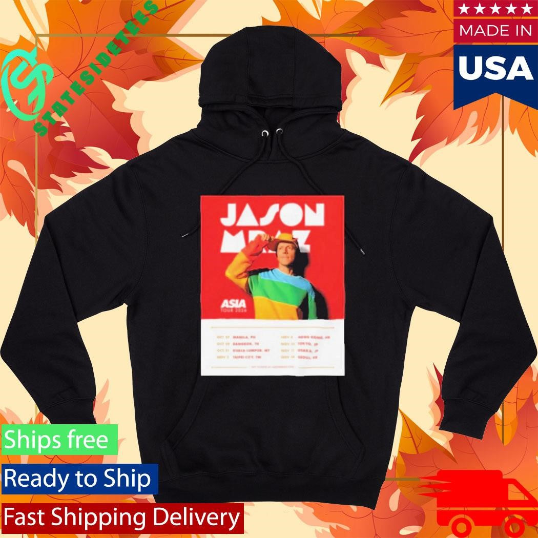 Jason Mraz Tour Oct And Nov 2026 Poster Shirt