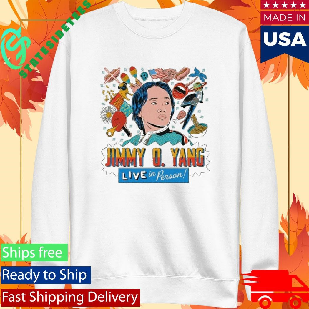 Jimmy O. Yang Live In Person Cartoon Shirt