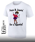 Junie B. Jones’ for a cigarette shirt
