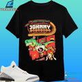 Jurassic Appetites Crave Open Johnny Cupcakes World Famous As Seen On Dinos Drive Ín And Dives Come Hungry Shirt