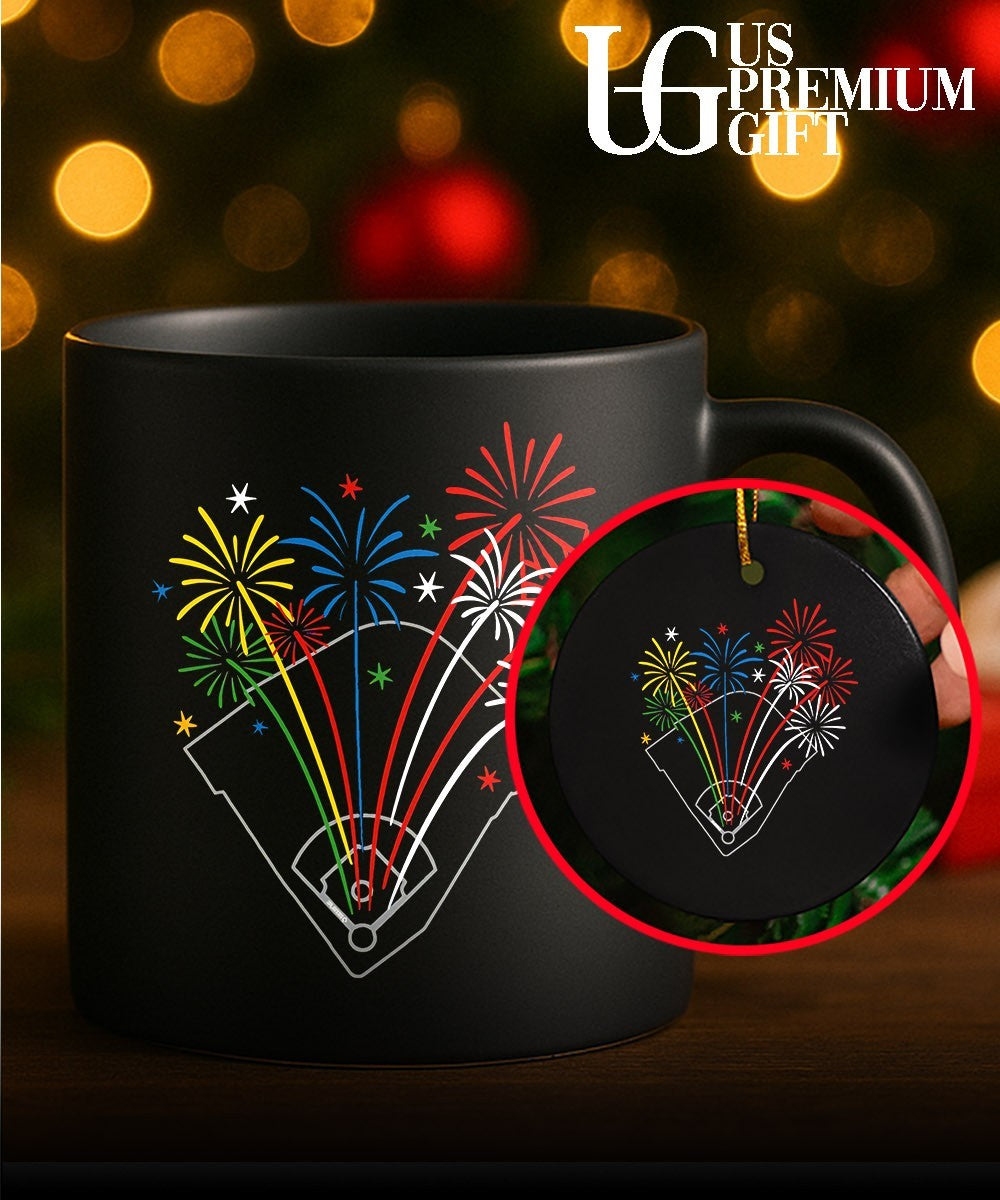 Just Fireworks over Wrigley shirt