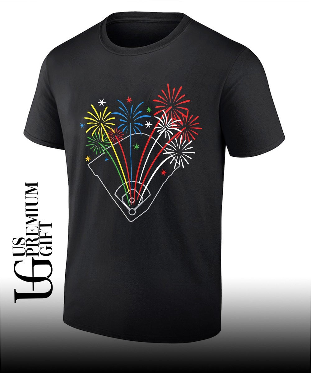 Just Fireworks over Wrigley shirt