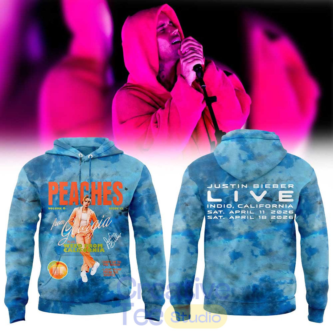 Justin Bieber 2026 Special Blue Hoodie
