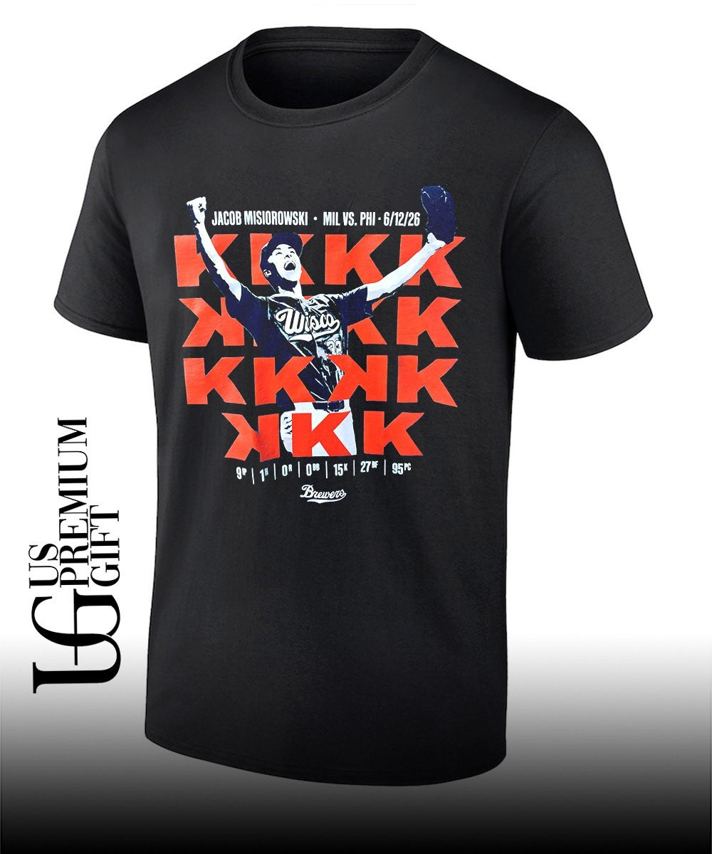 KKKKK Jacob Misiorowski Milwaukee Brewers 2026 shirt