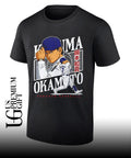 Kazuma Okamoto Yomiuri 7 Toronto Blue Jays Baseball shirt