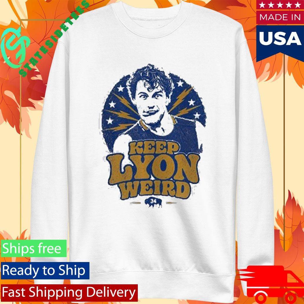 Keep Lyon weird Alex Lyon Buffalo Sabres Shirt