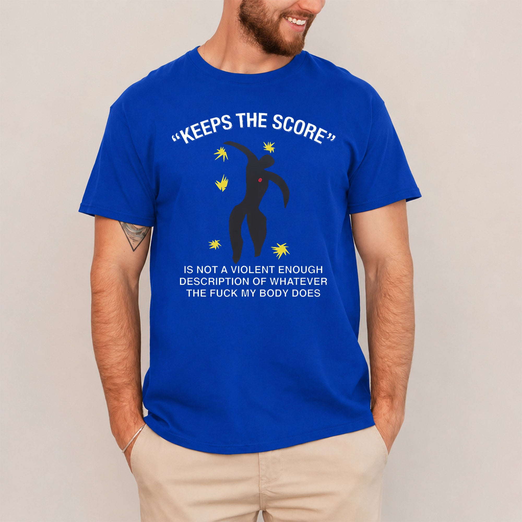 Keeps The Score Is Not A Violent Enough Description Of Whatever Shirt