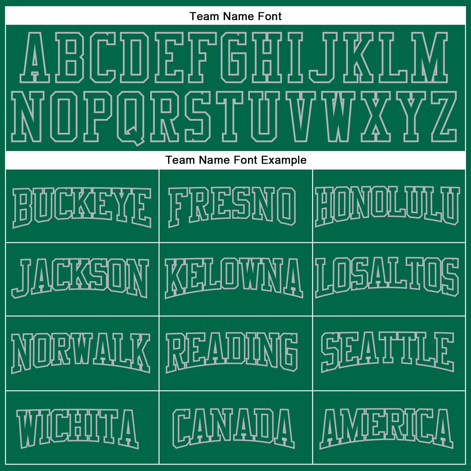 Custom Kelly Green Gray Authentic Football Jersey