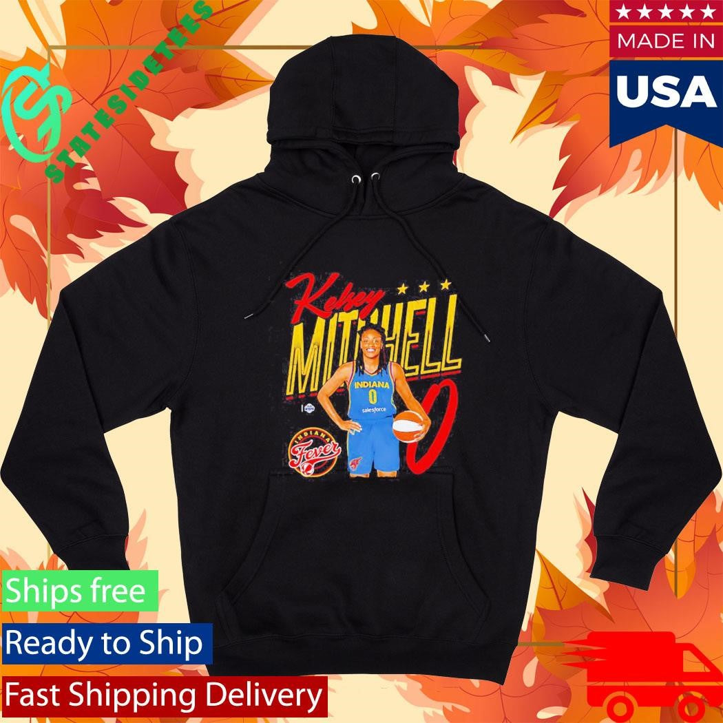 Kelsey Mitchell number 0 Indiana Fever WNBA vintage Shirt