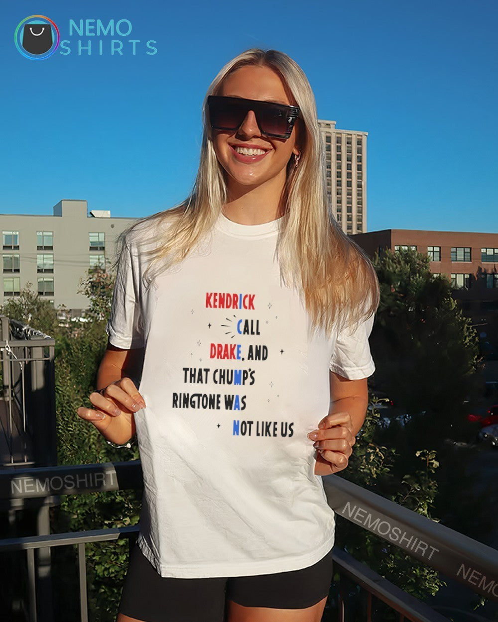 Kendrick call Drake and that Chump’s ringtone was not like us Iceman shirt