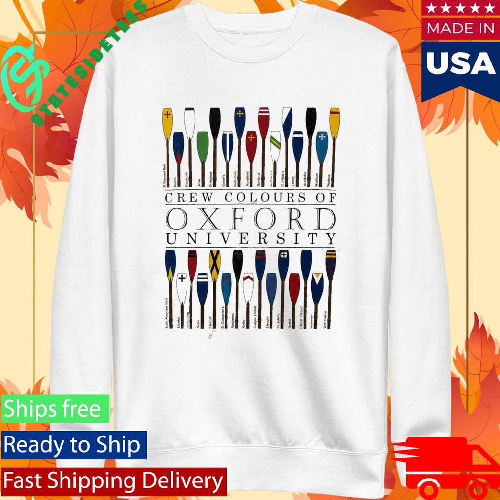 Kevin Parker Crew Colours Of Oxford University Shirt