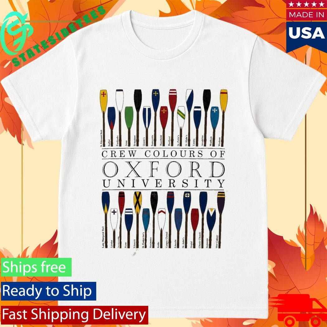 Kevin Parker Crew Colours Of Oxford University Shirt