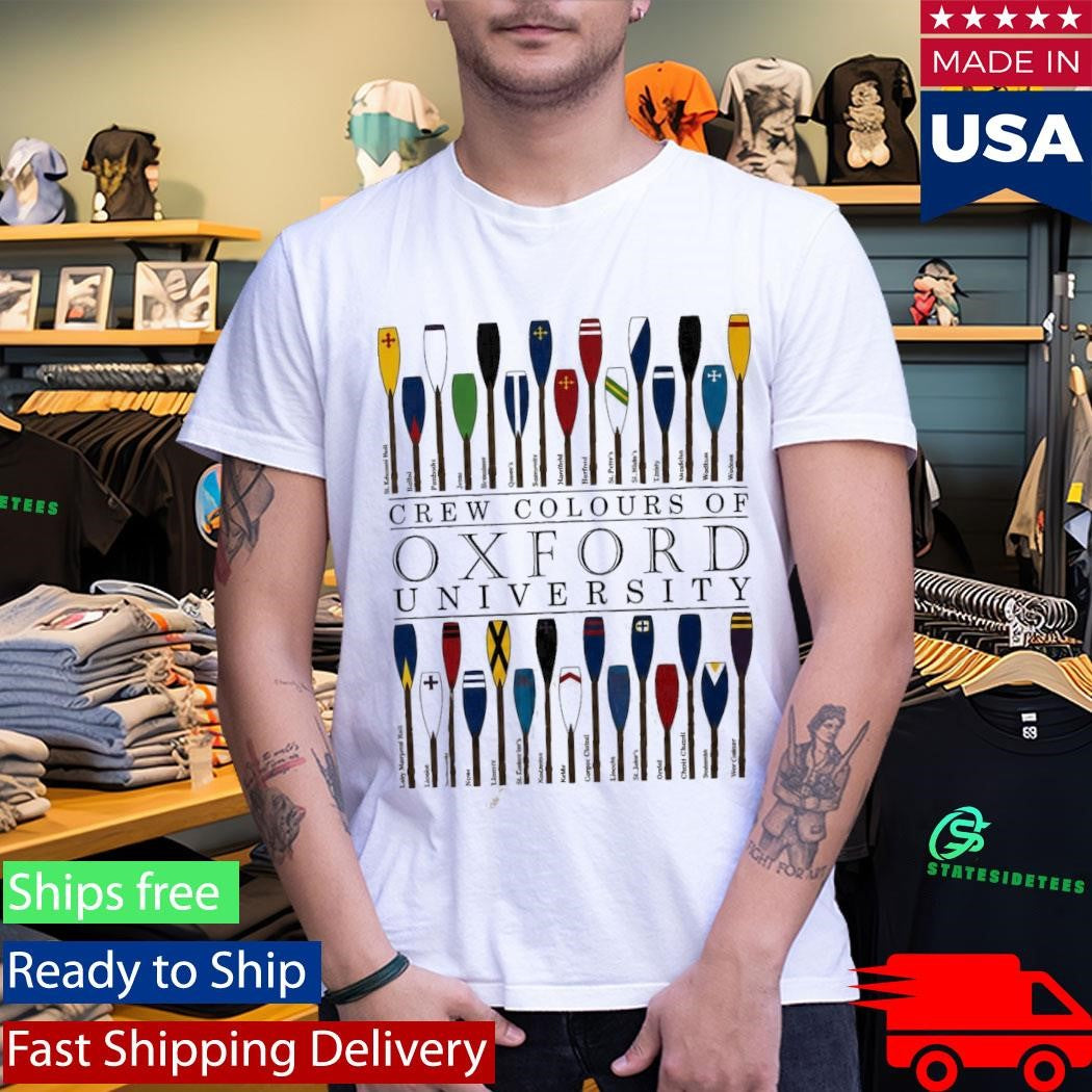 Kevin Parker Crew Colours Of Oxford University Shirt