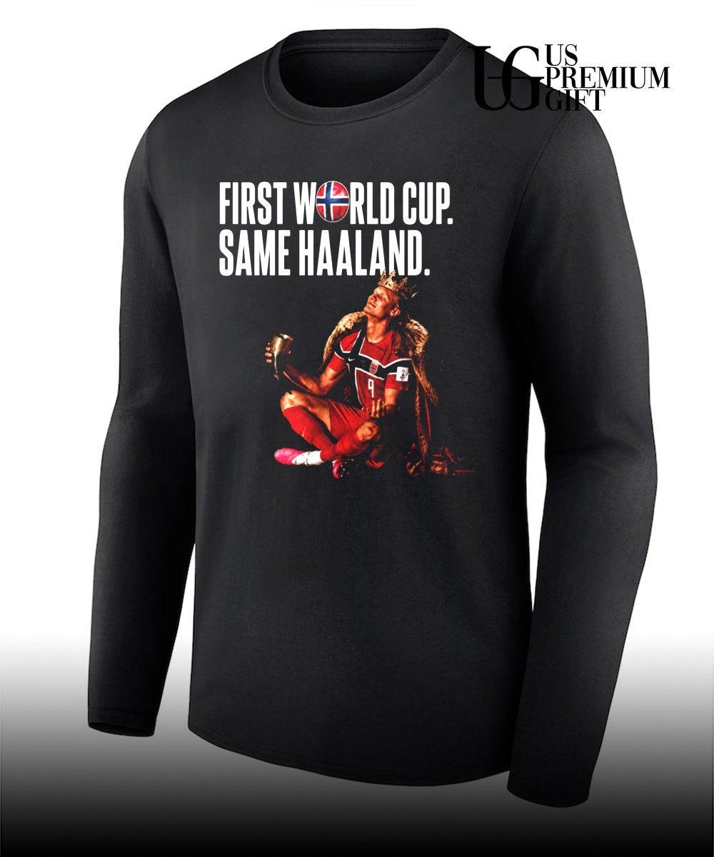 King Erling Haaland Norway First World Cup Same Haaland World Cup 2026 shirt