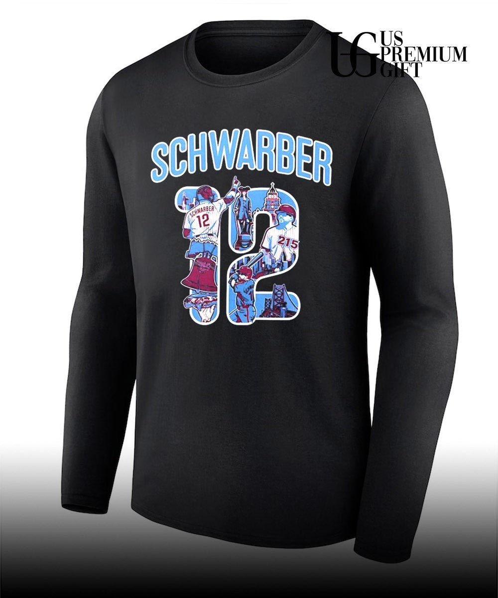 Kyle Schwarber Philadelphia Phillies MLB logo shirt