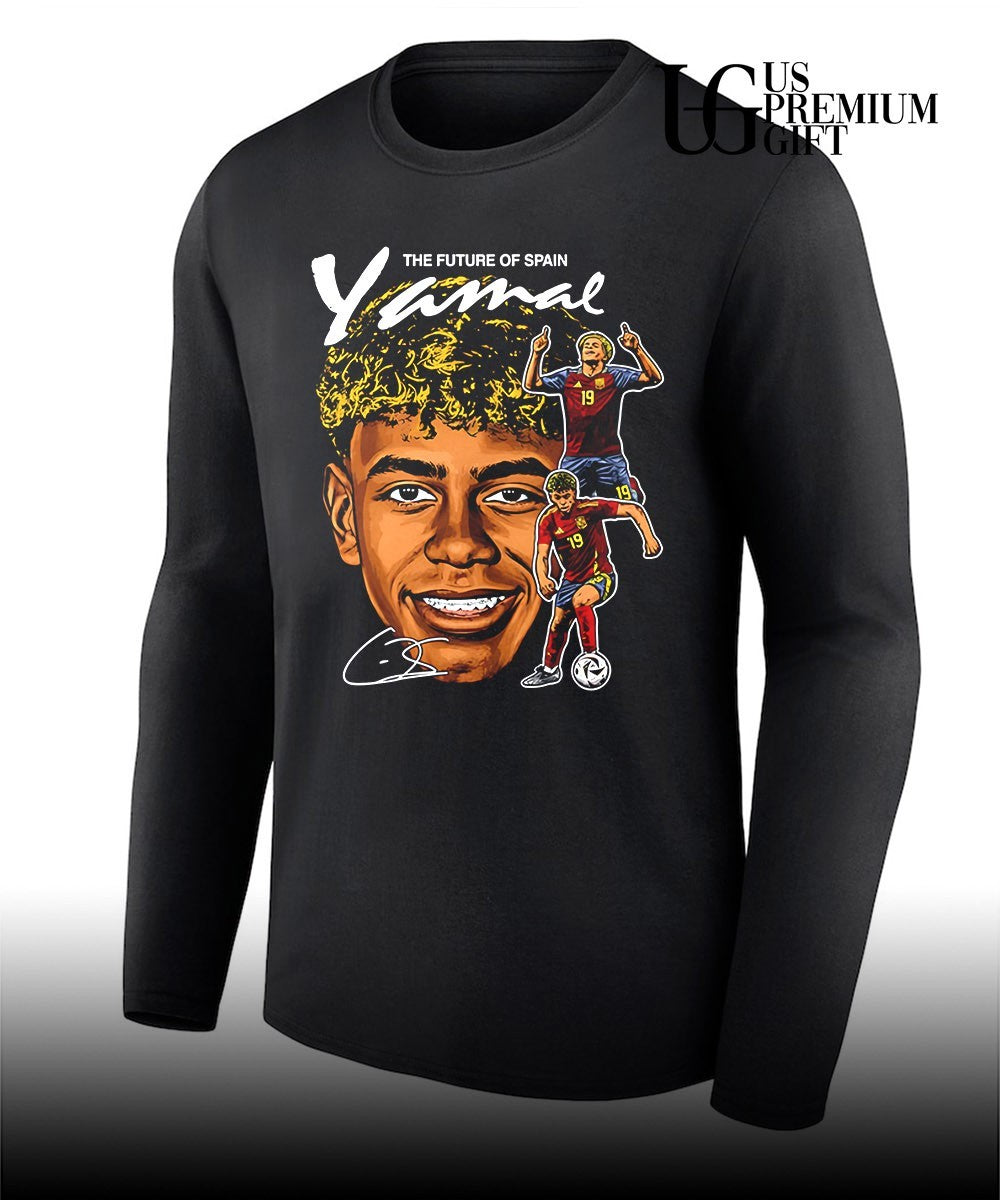 Lamine Yamal Spain National Team The Future Of Spain signature shirt