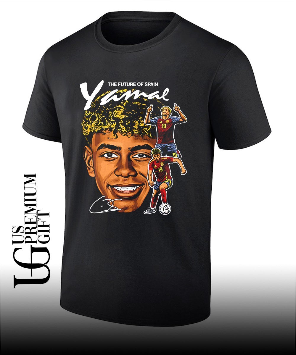 Lamine Yamal Spain National Team The Future Of Spain signature shirt