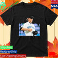 Logan Gilbert Baseball Pitcher Catches Ball In Shirt