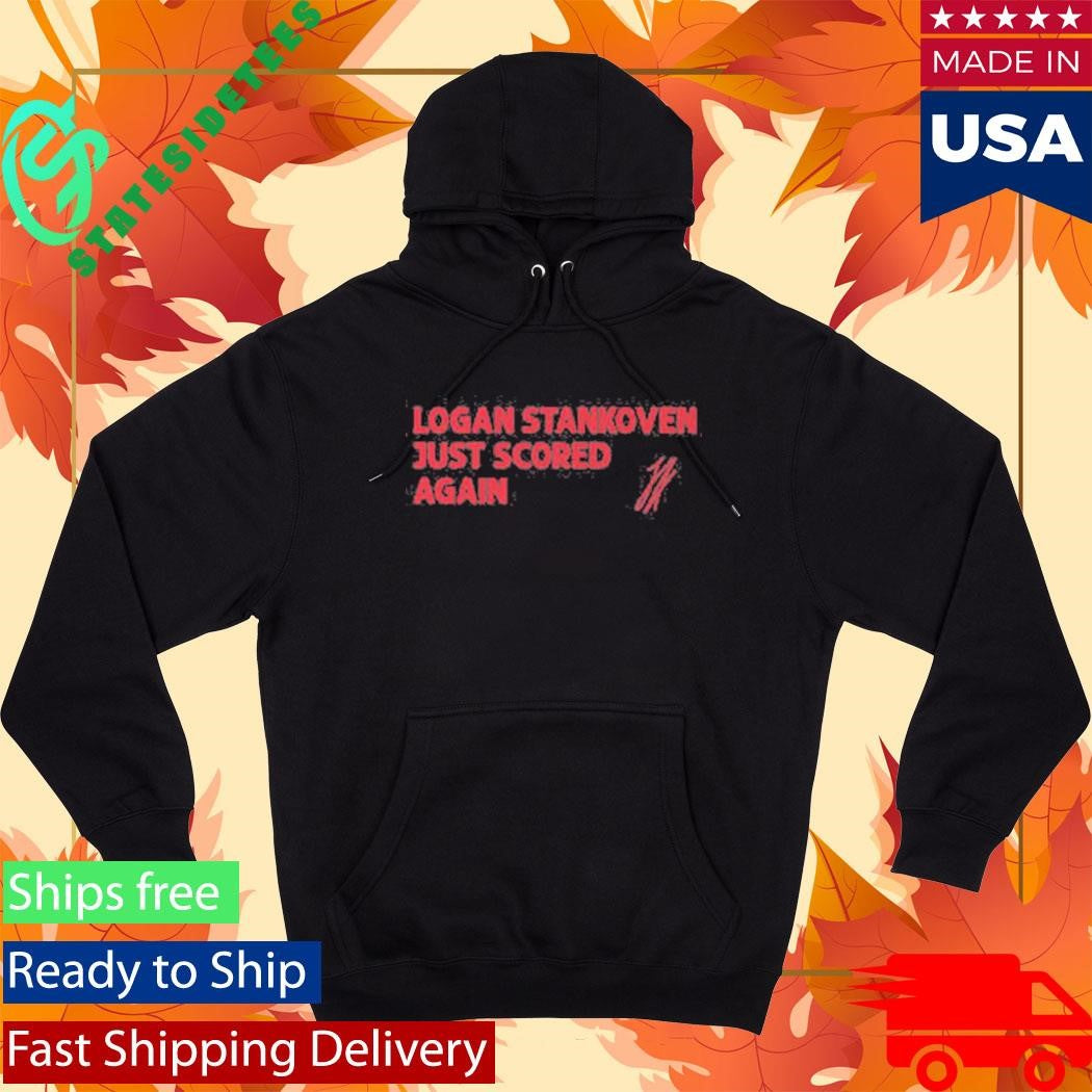 Logan Stankoven Just Scored Again Shirt