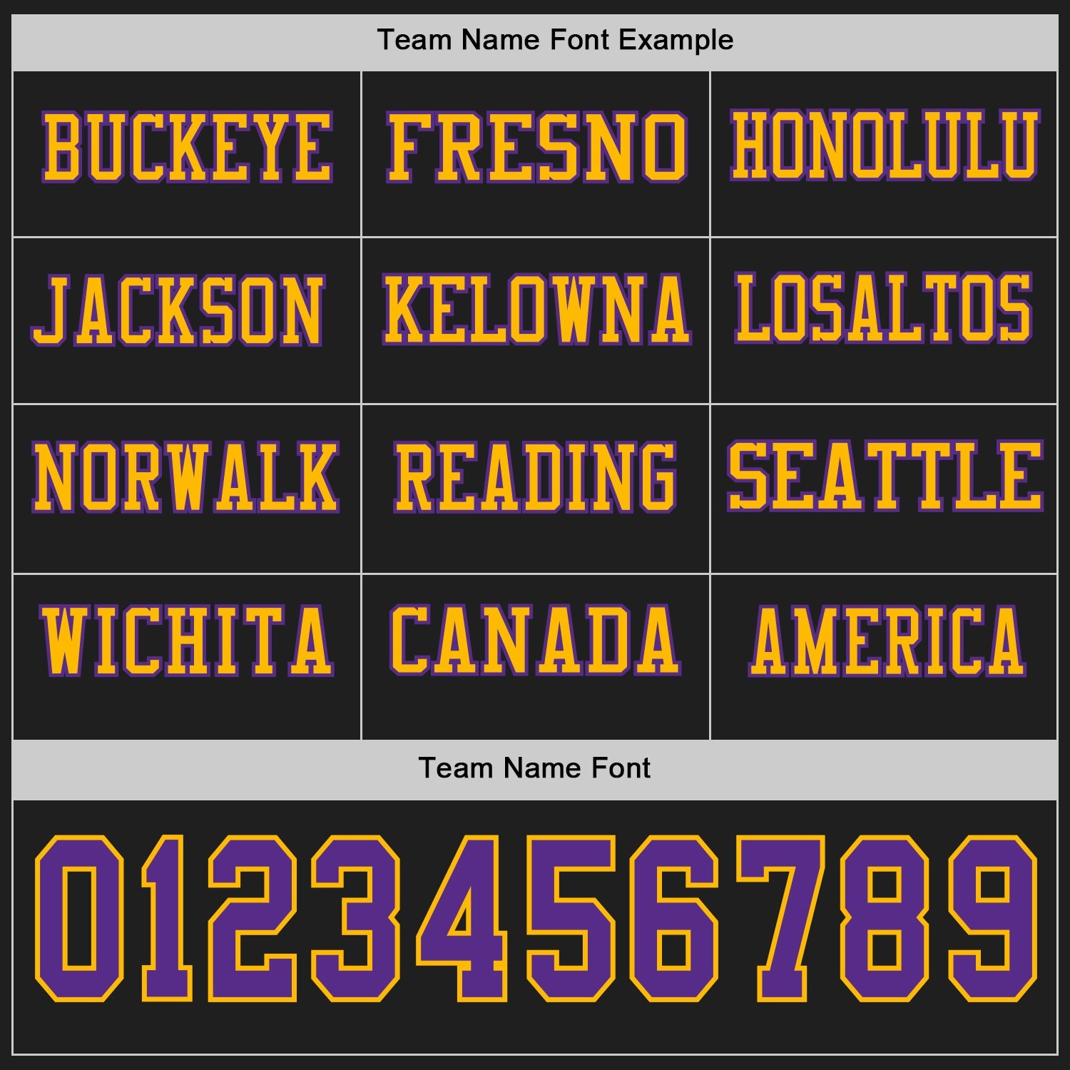 Custom Black Purple-Gold Long Sleeve Authentic Football Jersey