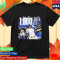 Los Angeles Dodgers Miguel Rojas 1000 Hits Career Shirt