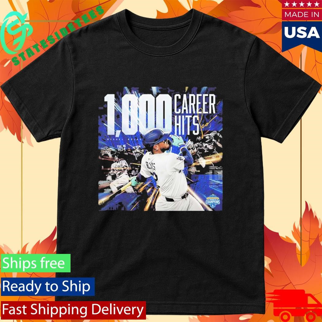 Los Angeles Dodgers Miguel Rojas 1000 Hits Career Shirt