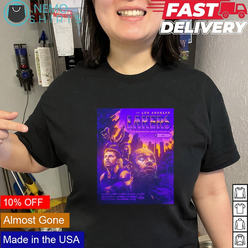 Los Angeles Lakers of the national basketball association 1946 graphic shirt