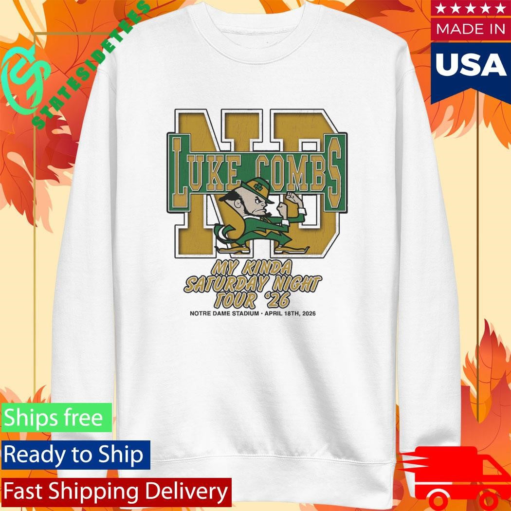 Luke Combs Exclusive Notre Dame Shirt