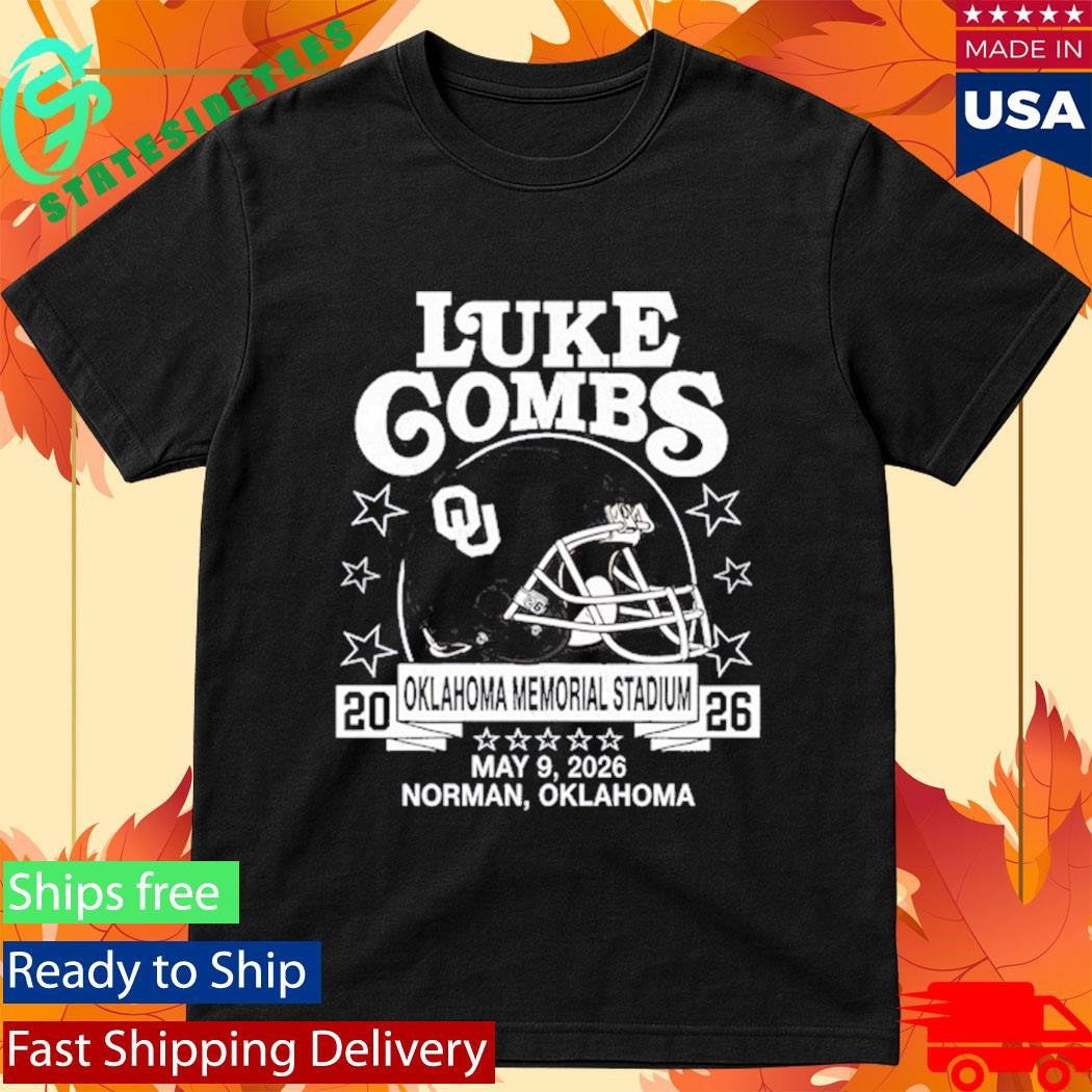 Luke Combs Tour Norman, OK, Oklahoma Memorial Stadium May 09 2026 Shirt