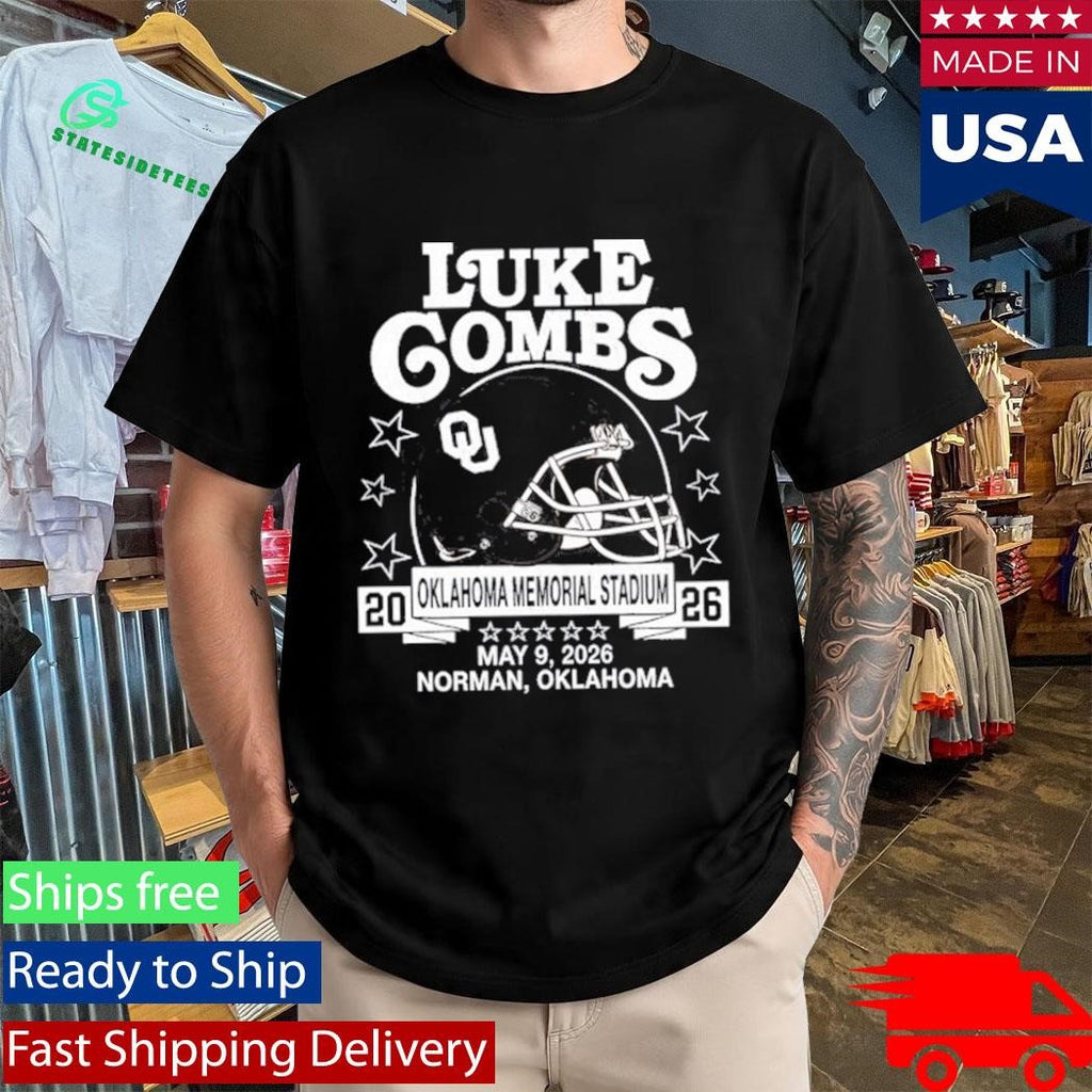 Luke Combs Tour Norman, OK, Oklahoma Memorial Stadium May 09 2026 Shirt