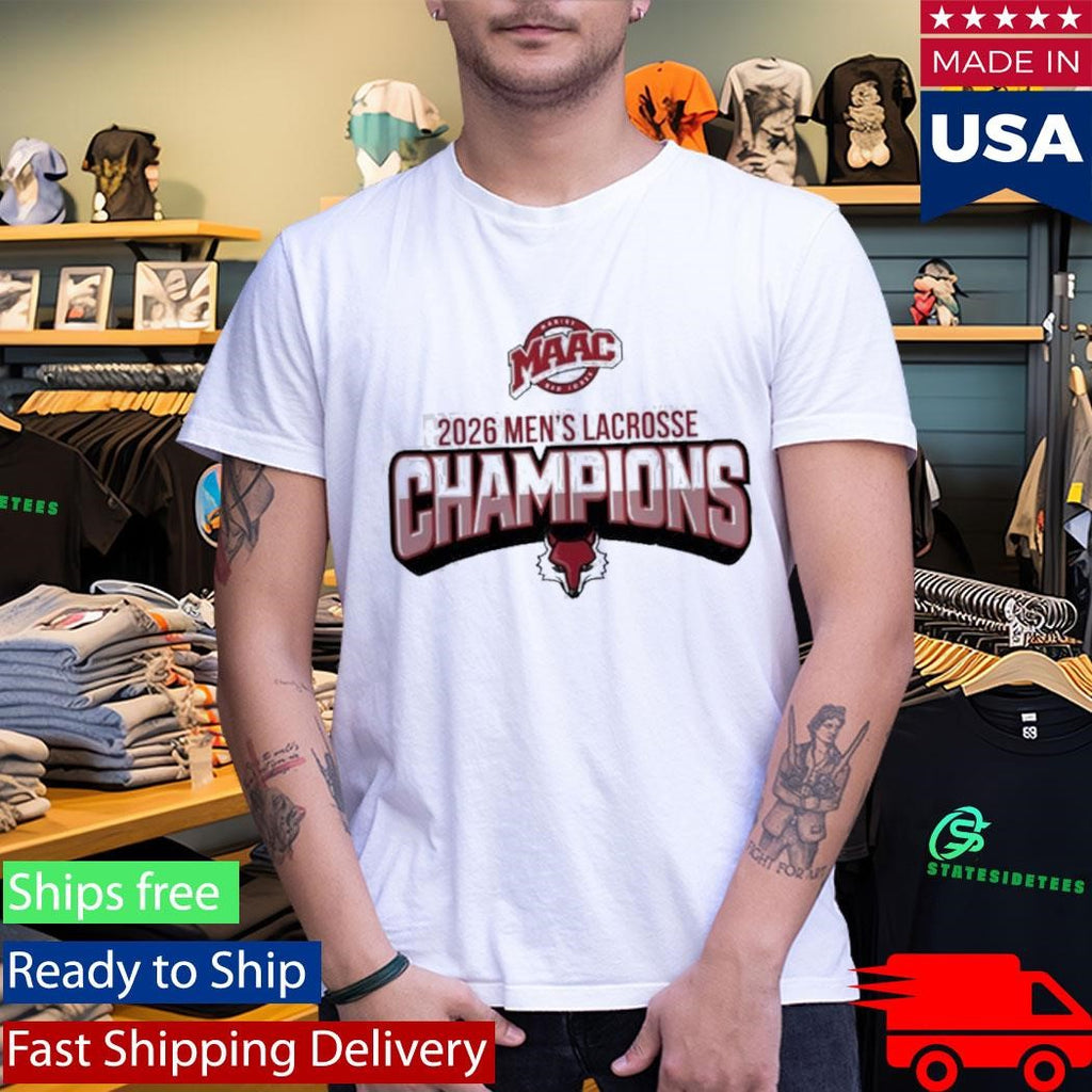 Marist Lacrosse 2026 Men’s Lacrosse Champions Shirt
