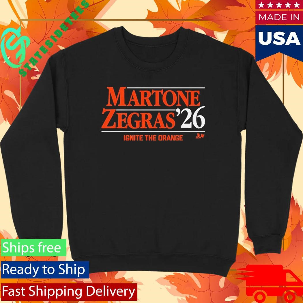 Martone-Zegras ’26 Ignite The Orange Shirt
