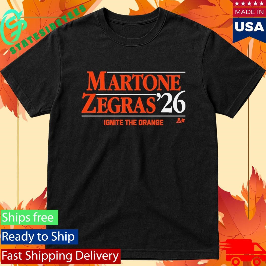 Martone-Zegras ’26 Ignite The Orange Shirt