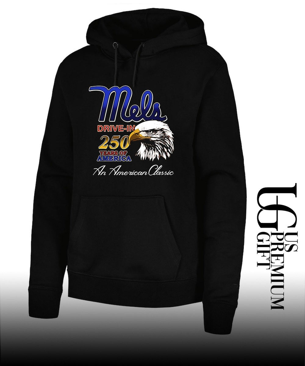 Mels Drive In 250 Years Of America An American Classic Patriotic Eagle shirt