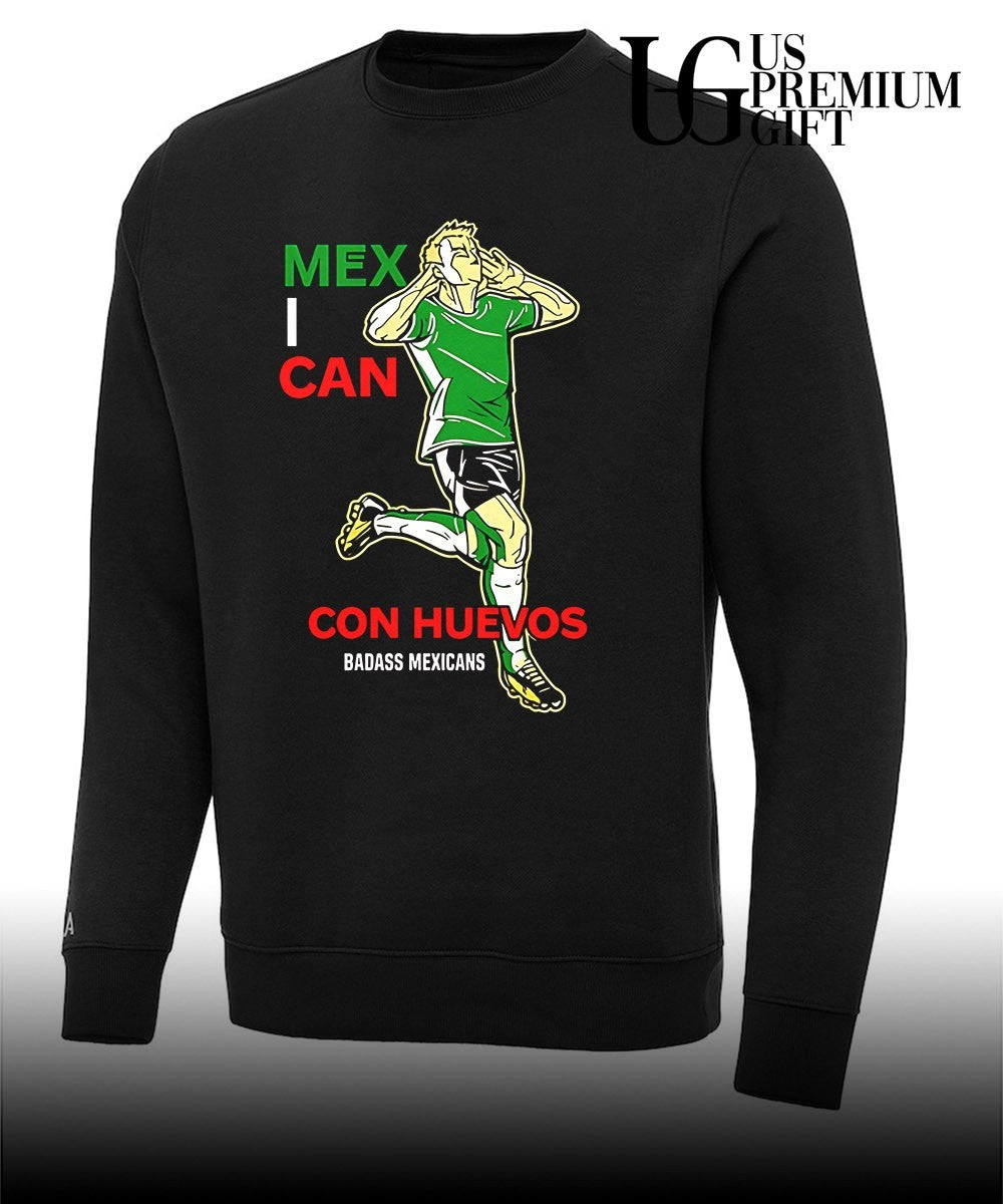 Mexican Con Huevos Badass Mexicans Mexico Soccer shirt