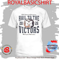 Michigan Wolverines 2026 NCAA Men’s Basketball National Champions Homefield Hail To The Victors T-Shirt