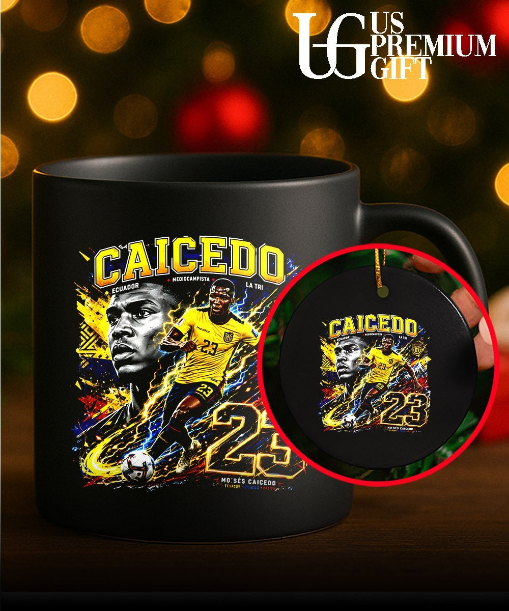 Moises Caicedo Ecuador National Football Team La Tri 23 Soccer Athlete shirt
