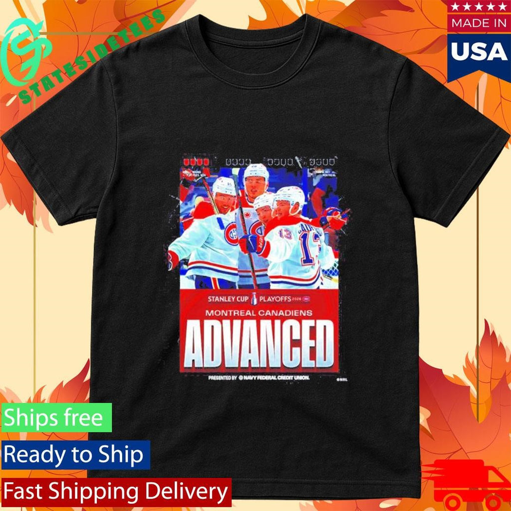 Montreal Canadiens Advanced 2026 Nhl Stanley Cup Playoffs Poster Shirt