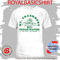 Mt Trashmore Can Cartoon Ringer Shirt
