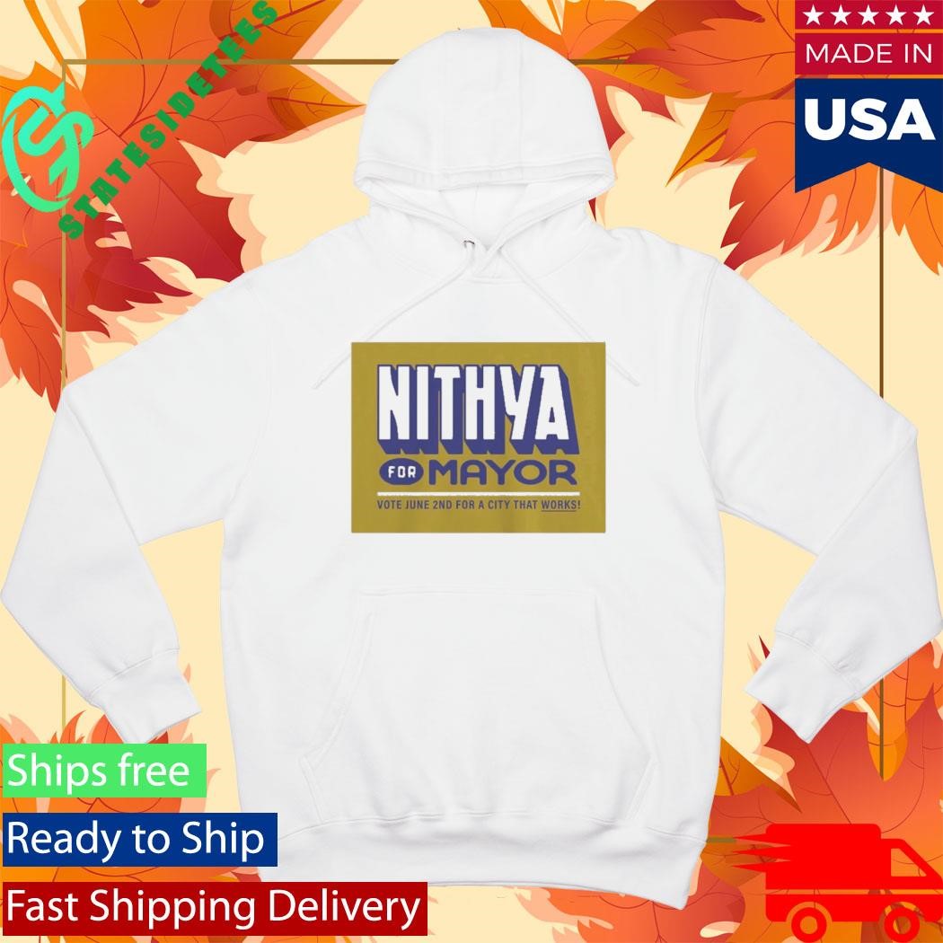 NIthya Raman For Mayor Shirt
