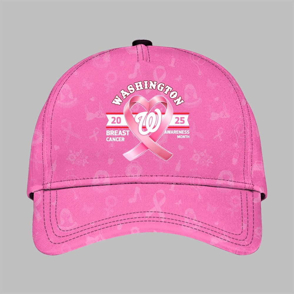 Nationals 2025 Breast Cancer Awareness Month Jersey - Grishko.com