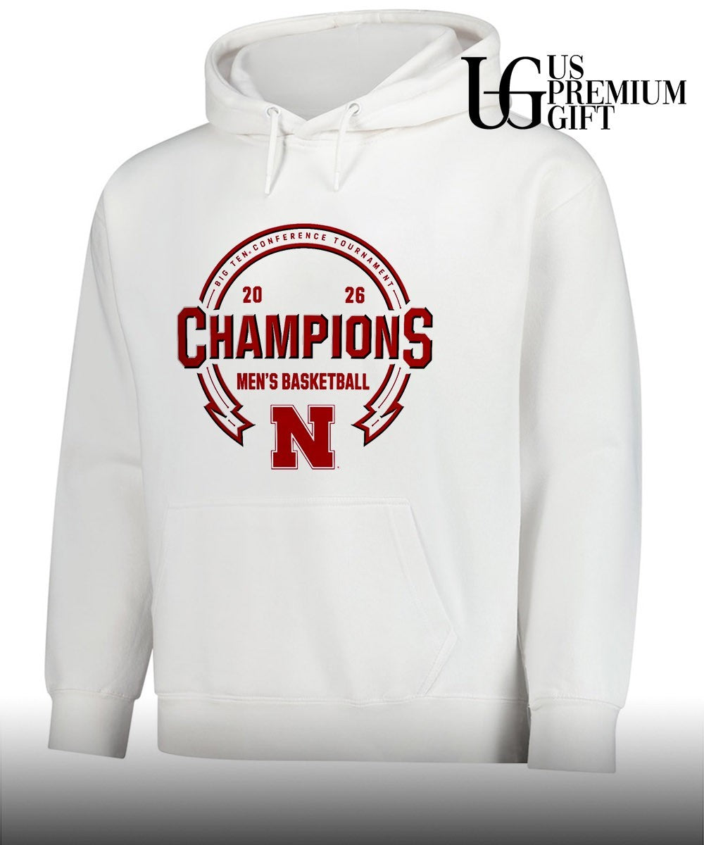 Nebraska Cornhuskers Big Ten Conference Tournament 2026 Champions Men’s Basketball shirt