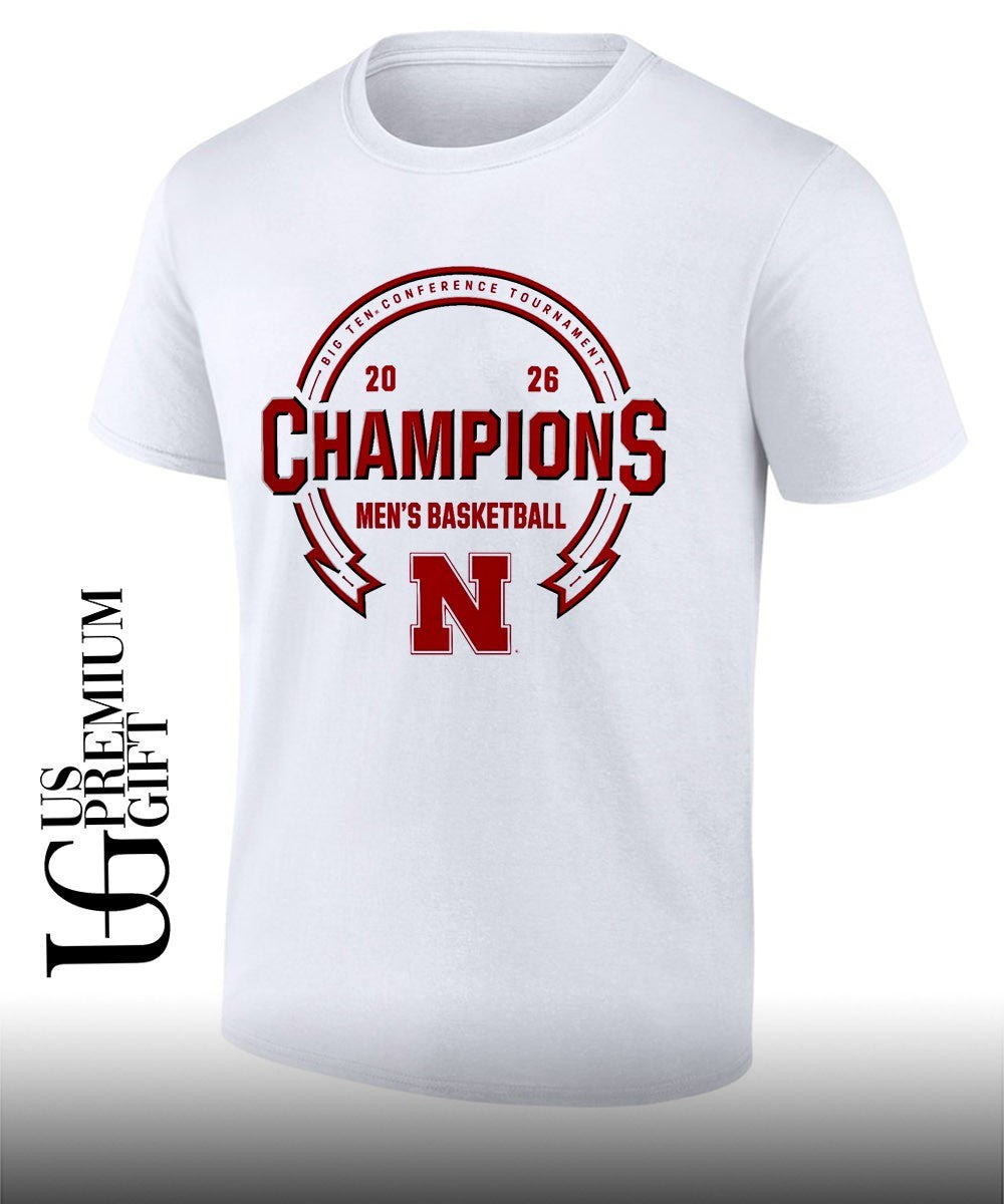 Nebraska Cornhuskers Big Ten Conference Tournament 2026 Champions Men’s Basketball shirt