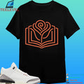Neon Rose In The Books Shirt