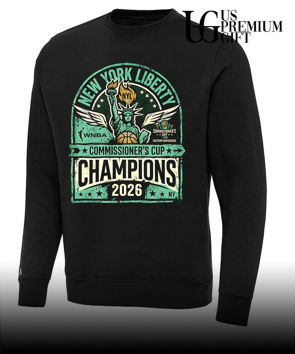 New York Liberty WNBA Commissioner’s Cup Champions 2026 Eastern Conference shirt