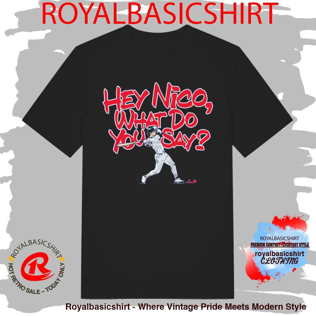 Nico Hoerner What Do You Say Shirt