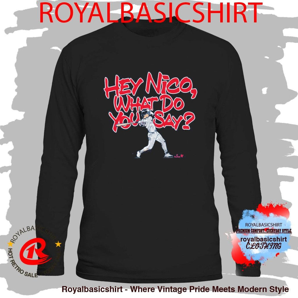 Nico Hoerner What Do You Say Shirt