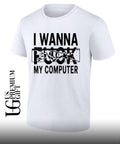 Ninajirachi Merch Dark Crystal V Tour 2026 I Wanna Fuck My Computer shirt