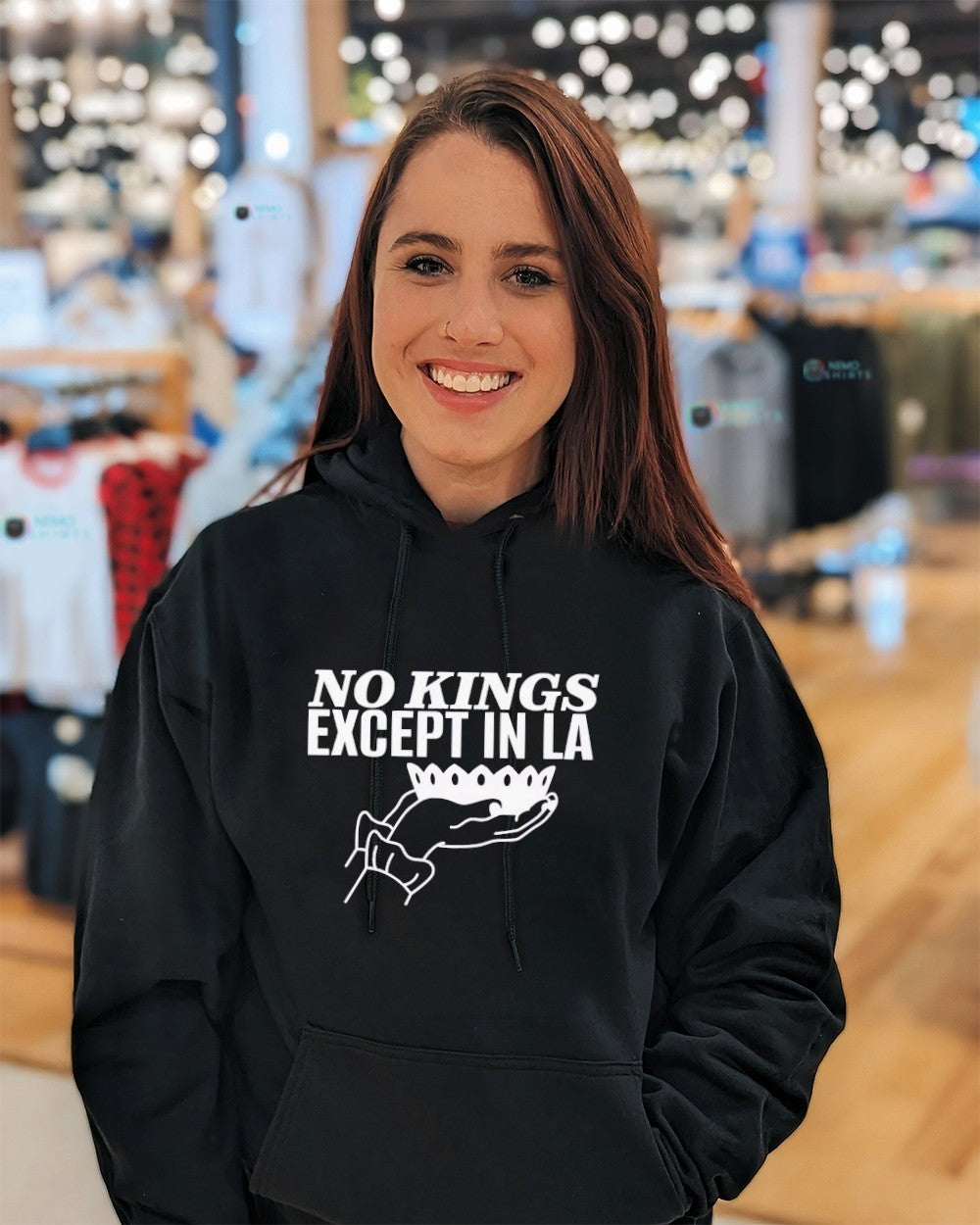 No Kings except in LA Los Angeles Kings shirt