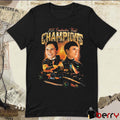 Adele Wears Lando and Oscar Formula 1 2025 Constructors World Champions t-shirt
